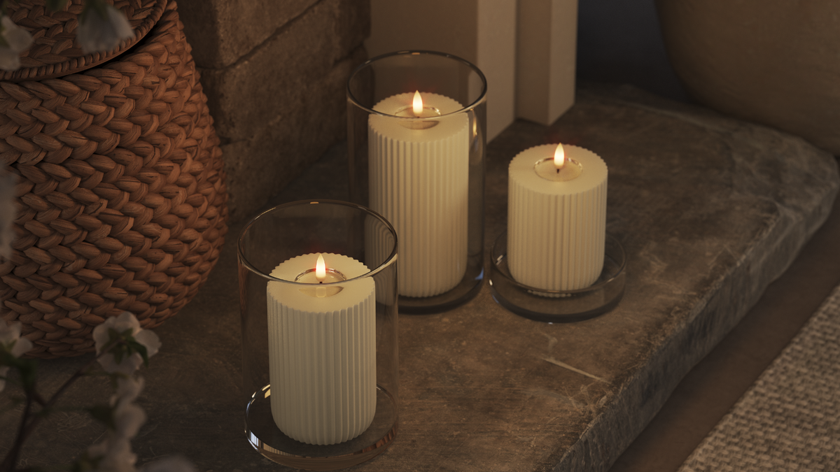 LED Vorm met levensecht LED vlam