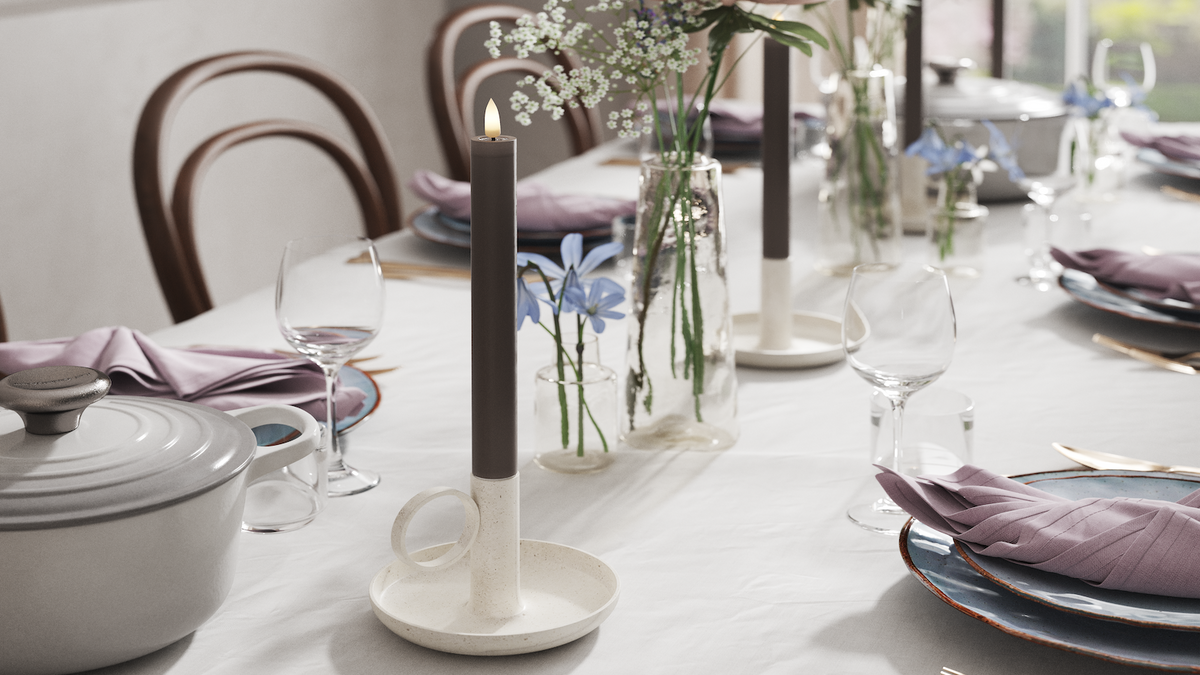 Natuurlijk geloof LED Dinerkaars Met Wetlook ™ -ontwerp