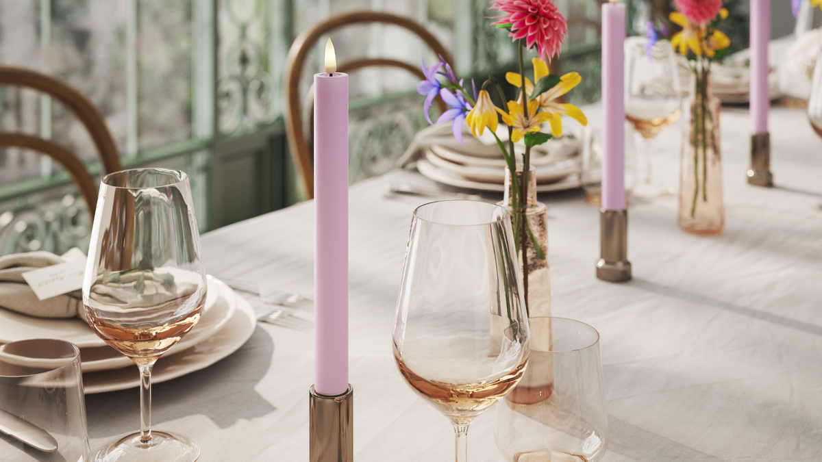 Natuurlijk geloof LED Dinerkaars Met Wetlook ™ -ontwerp