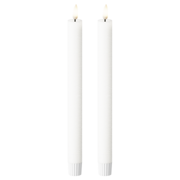 LED Dinerkaars 2 stuks Ø 2,2 x 24,5 cm Wit