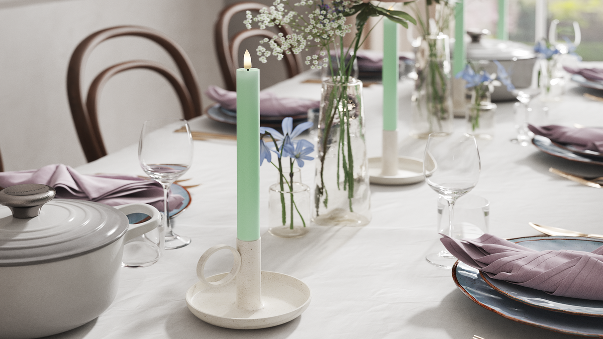 Natuurlijk geloof LED Dinerkaars Met Wetlook ™ -ontwerp