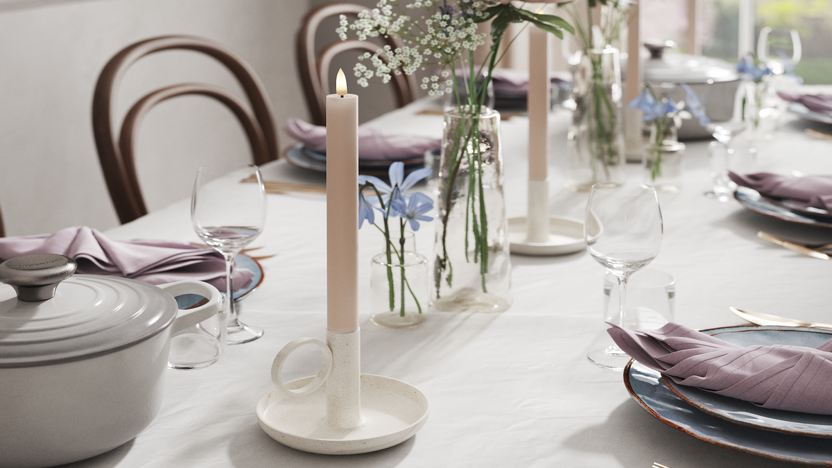 Natuurlijk geloof LED Dinerkaars Met Wetlook ™ -ontwerp