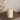 Deluxe Homeart Solid Stripe LED Bloklys Ø 8 X 12,5 Cm Cream LED Shape 3