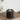 Deluxe Homeart LED Bloklys Ø 10 x 10 cm Sort
