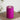 Deluxe Homeart LED Bloklys Ø 10 x 15 cm Violet