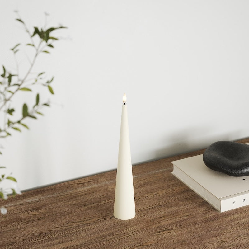 Deluxe Homeart Kegellamp D 5 x H 28 cm Bordeaux