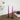 LED Kertlys med lakk, 2 stykker (28 cm) Fiolett