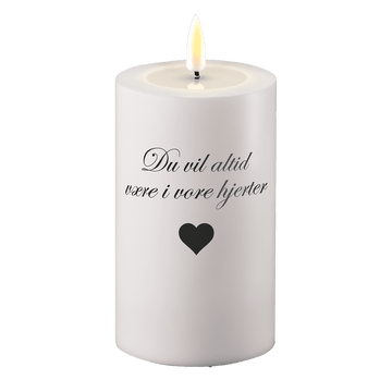 LED Graflicht Je zult altijd in onze harten zijn Deluxe Homeart 1