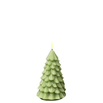 Deluxe Homeart LED Kerstboom 16 cm lichtgroen LED Kerstbomen 1