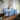 LED Blockkerzen Paket - Eisblau - 6x 7,5 x 20 | 6x 10 x 20 cm