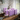 LED Blockkerzen Paket - Lavendel - 6x 7,5 x 20 | 6x 10 x 20 cm