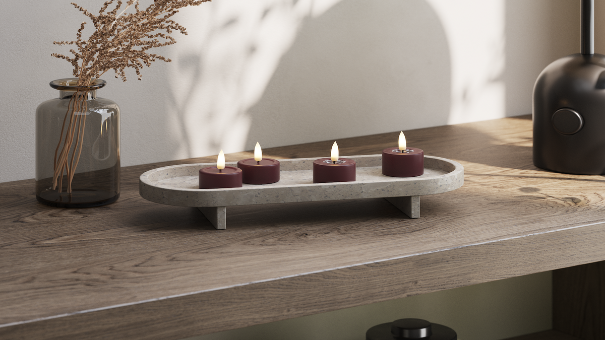 Natuurlijk geloof LED Waxinelichtjes Met Wetlook ™ -ontwerp