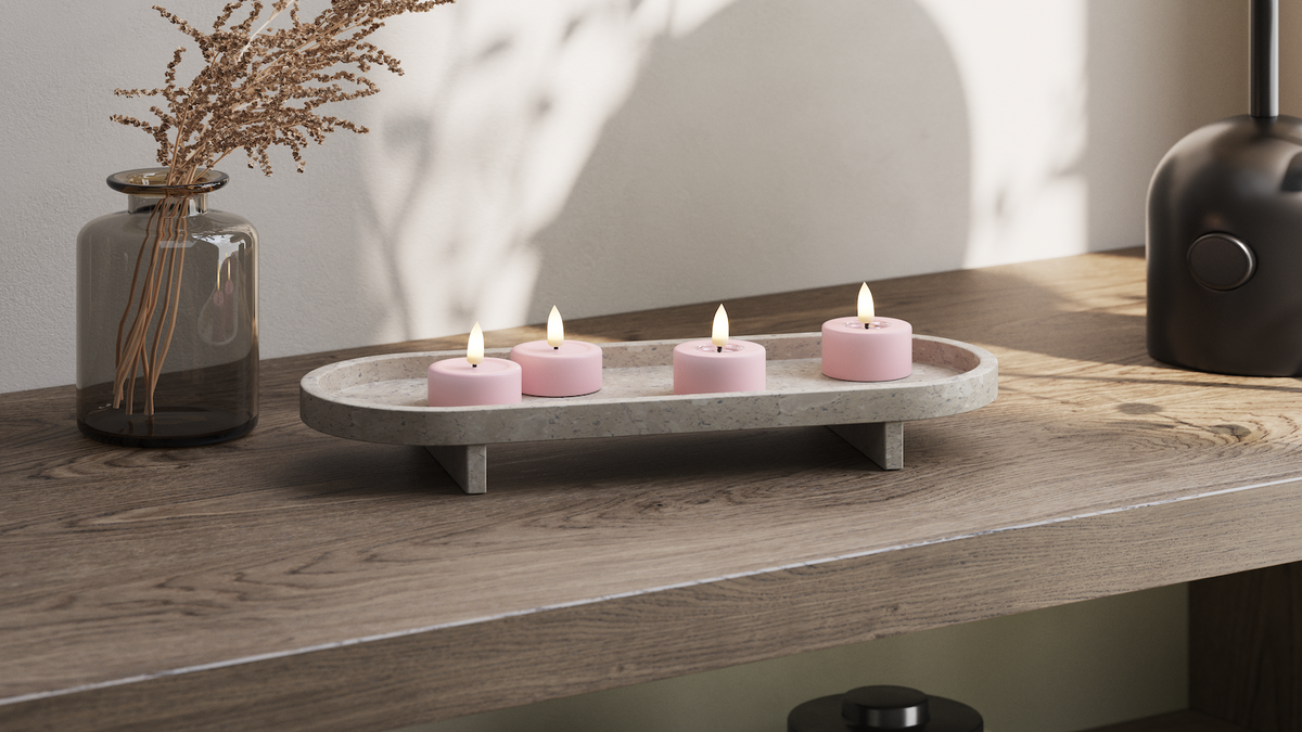 Natuurlijk geloof LED Waxinelichtjes Met Wetlook ™ -ontwerp
