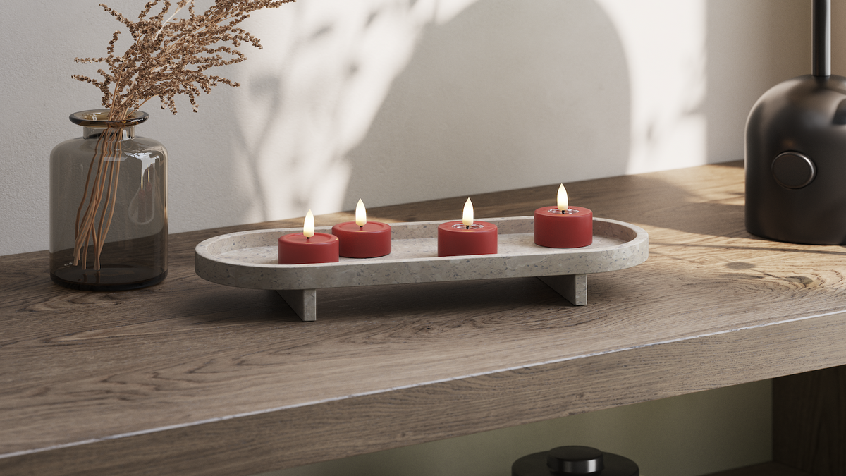 Natuurlijk geloof LED Waxinelichtjes Met Wetlook ™ -ontwerp