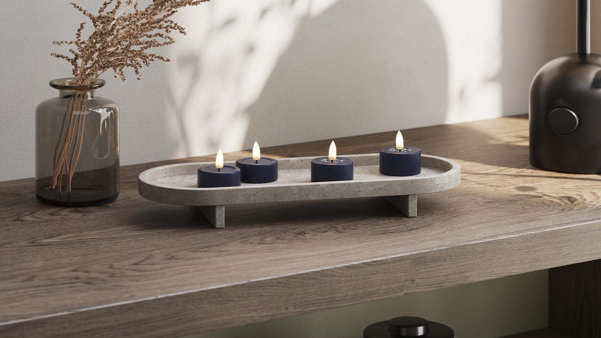 Natuurlijk geloof LED Waxinelichtjes Met Wetlook ™ -ontwerp