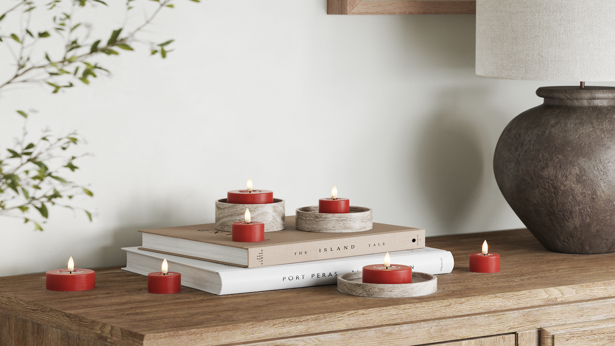 Praktische timer -functie naar uw LED Waxinelichtjes